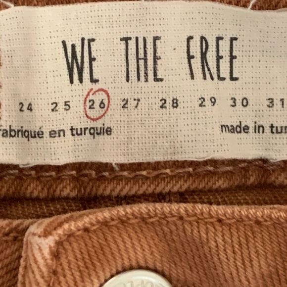 Free People We The Free Womens Jean Skirt Denim 26 - Picture 9 of 10